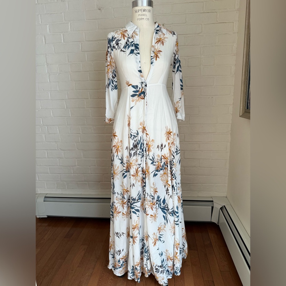 Floral Free People Maxi Dress